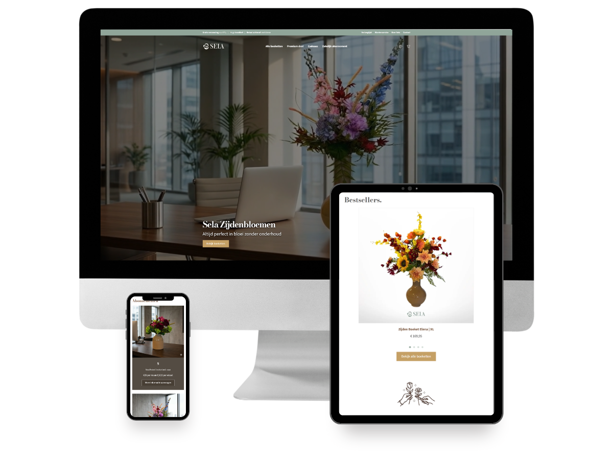 SELA Zijdenbloemen Fijnaart